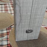 Lampe égyptienne osiris  bronze teck vintage  avec ecrin