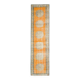Vintage Turkish Oushak handmade wool cotton orange runner 78x305