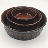 Set of 3 vintage serving dishes