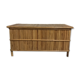 Rattan storage box