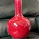 Bottle Vase Ox Blood China Late 19th Century