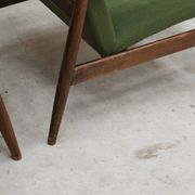 Paire de fauteuils vert GMF 64 par
Edmund Homa, Pologne 1960
