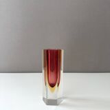 2 Sommerso vases, Flavio Poli, 60's