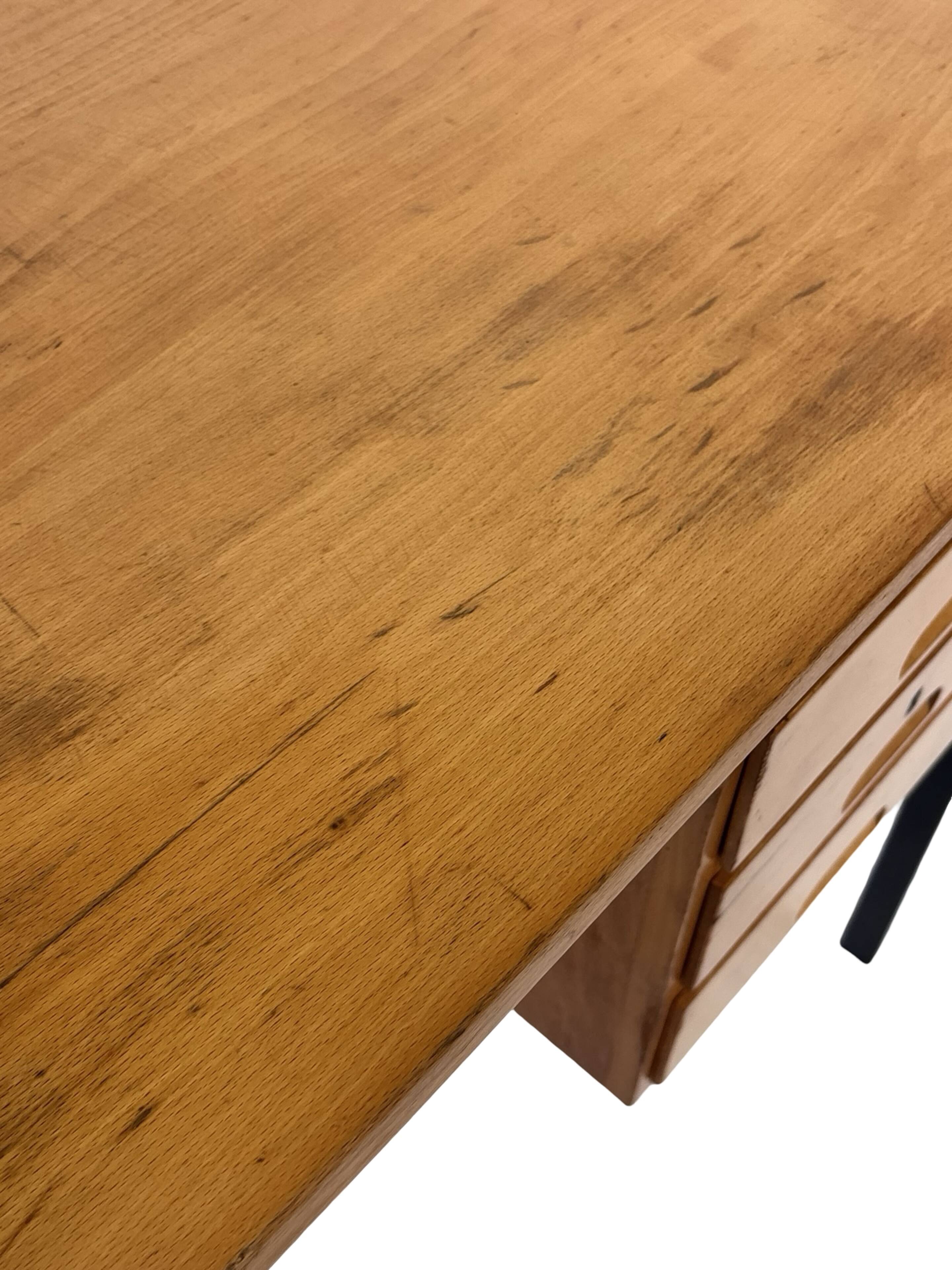 Vintage Desk 1960s Design Workspace with drawers