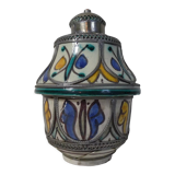 Ancienne céramique ethnique berbère maroc filigrane