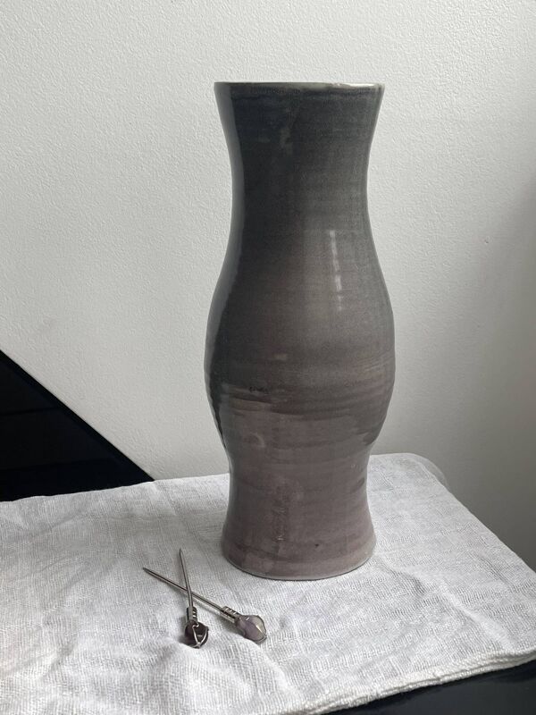 Vase vintage de céramiste