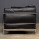 3 fauteuil grand confort, deux places cassina sofa. le corbusier