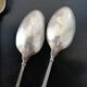 Silver spoons