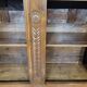 Small carved oak library
