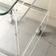 Desserte bureau en plexiglas David Lange pour Roche Bobois, design 1970
