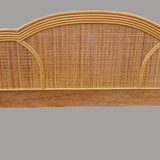 Rattan room, desk, suitcase door, headboard, 2 bedside tables, a chair