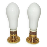Paire de lampes de table. Espagne, années 1960.