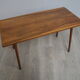 Scandinavian coffee table in walnut 60/70