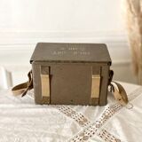 Vintage Canadian military field telephone 1943