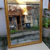Louis xvi-style golden mirror  92x122cm