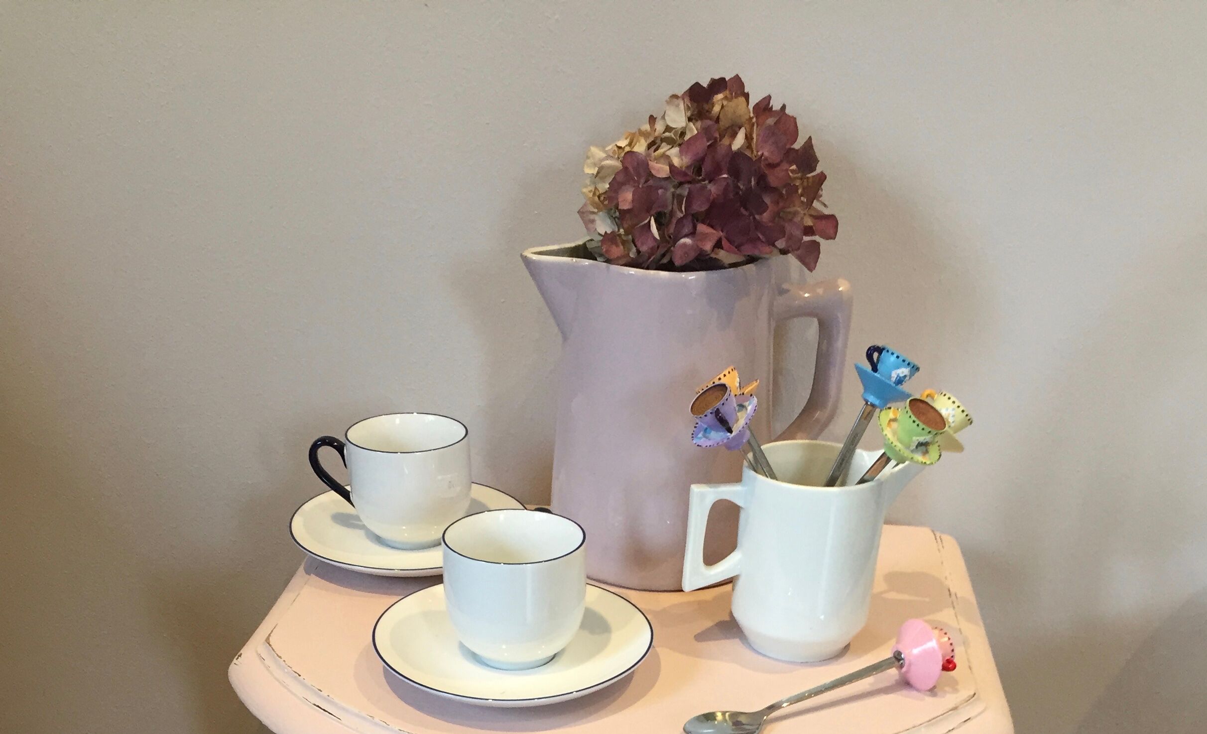 Pink pitcher