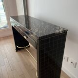 Designer marble console 80
