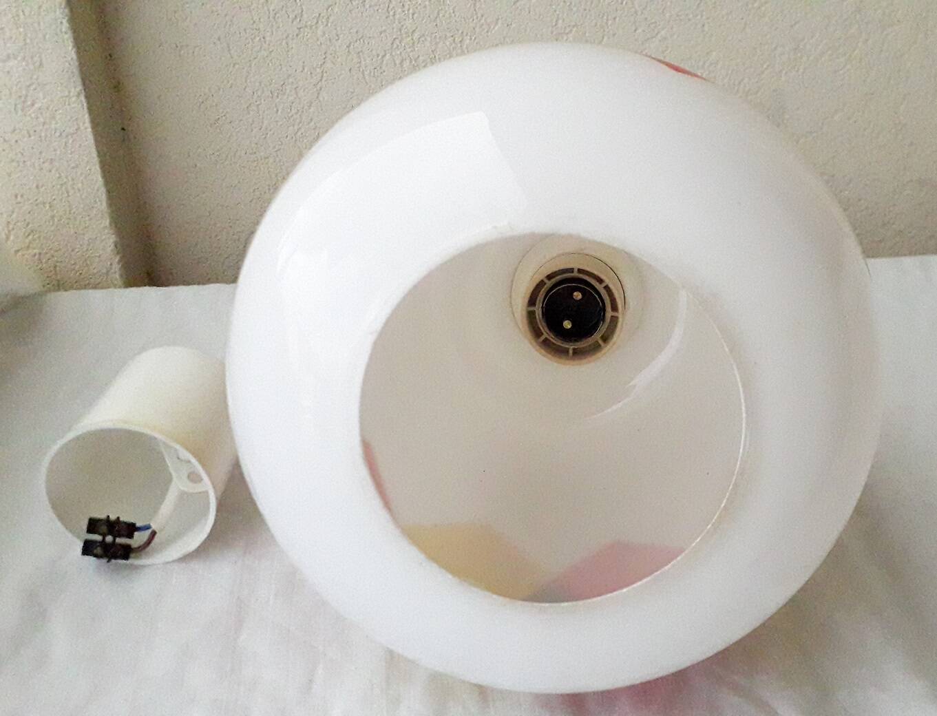 Opaline pendant light