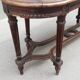 Banc en bois de style Louis XVI