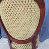 Louis XV mahogany chair