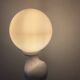 Lampe Otarie vintage en céramique de Delfts années 60