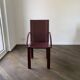 Leather armchair designed by Carlo Bartoli for Matteo Grassi