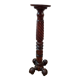 Solid mahogany column