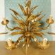 Italian chandelier ear of wheat 5 fires 1960