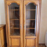 Solid oak bookcase