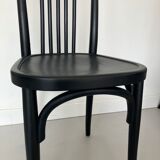 Black Baumann bistro chairs