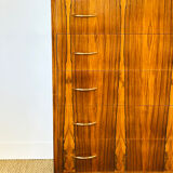 Vintage rosewood chest of drawers 1960