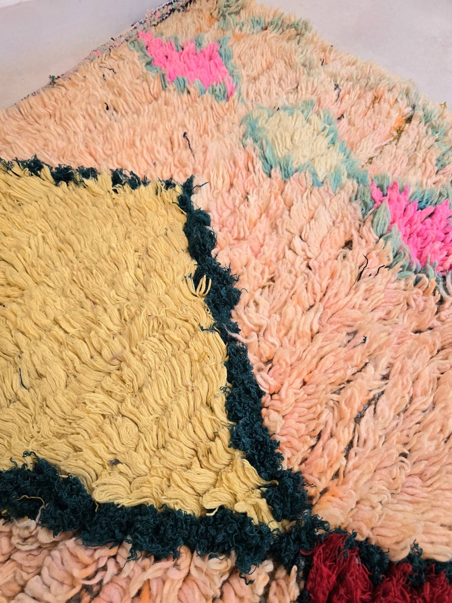 Tapis Boucherouite 225x105cm