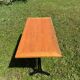 Vintage wooden bistro table