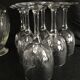 Set of 6 glasses and 1 carafe in style