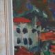 Georges Mathieu Yassef (1943-2024) landscape painting HST