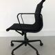 Aluminum black model EA 117 swivel chair by Charles & Ray Eames for Vitra