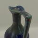 Carafe en céramique bleue et verte 25cm