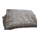 Crocheted bedspread