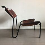 A. dolleman pour metz &co chaise longue années 1960