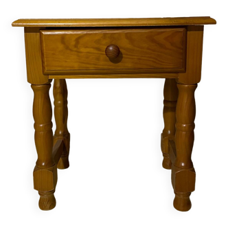 Table de chevet en bois