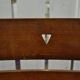 Serie de dix chaises palissandre