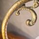 lampe 1900 de bureau ou chevet bronze 28x25 tres belle patine, fonctionne b
