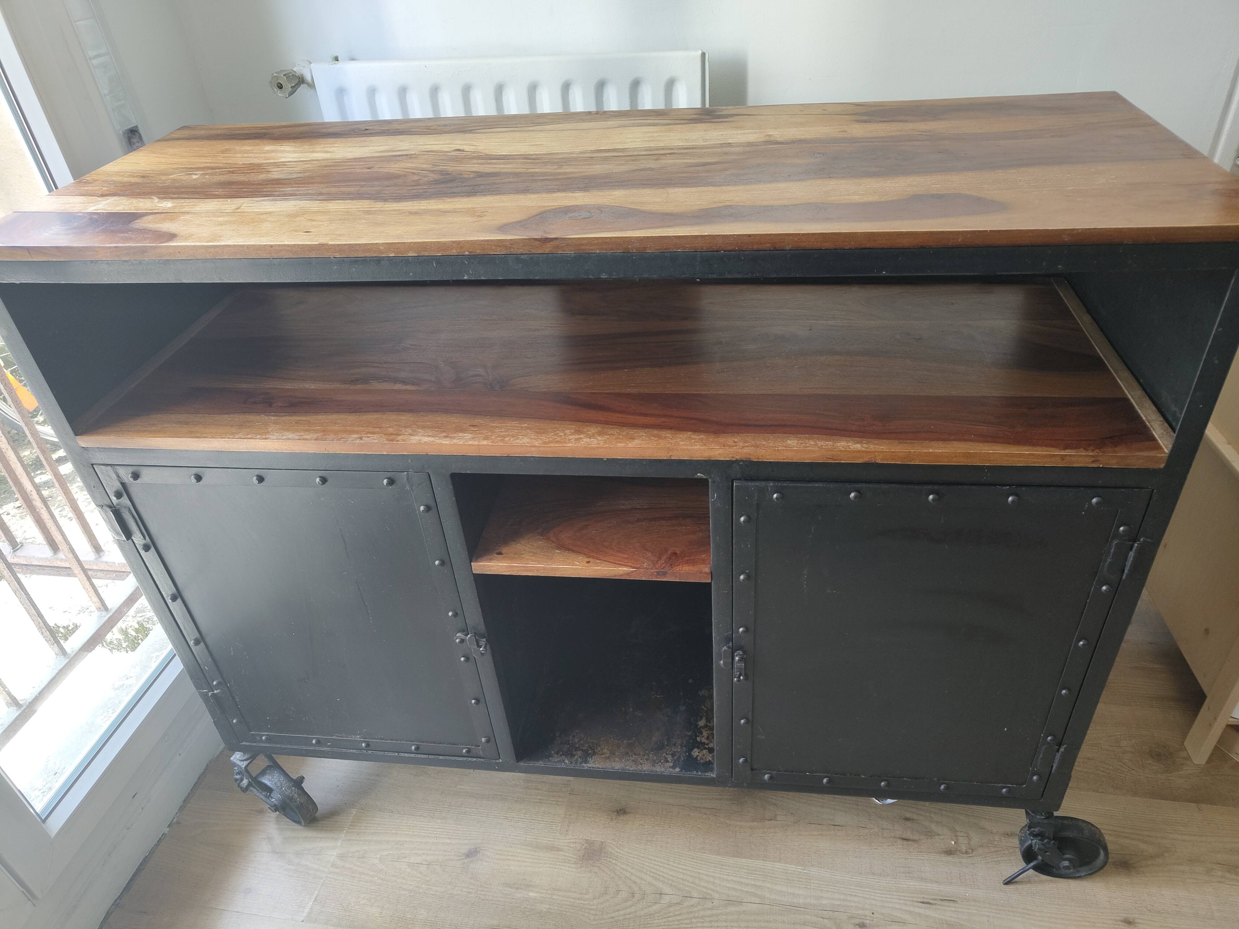 Vintage industrial bar