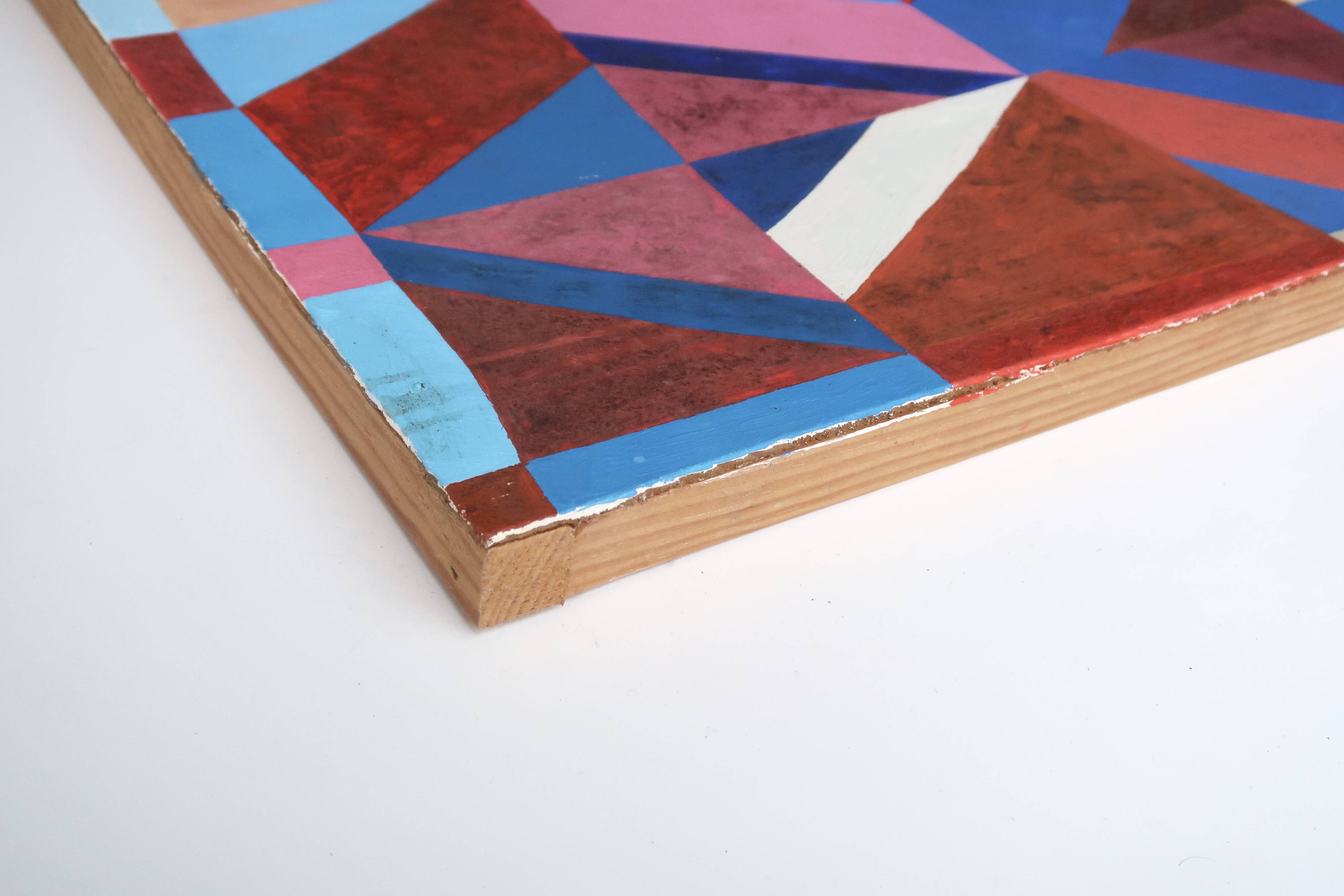 Tableau, peinture abstraite de Martin Hammond, années 90