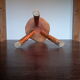 Brutalist wooden stool 60/70