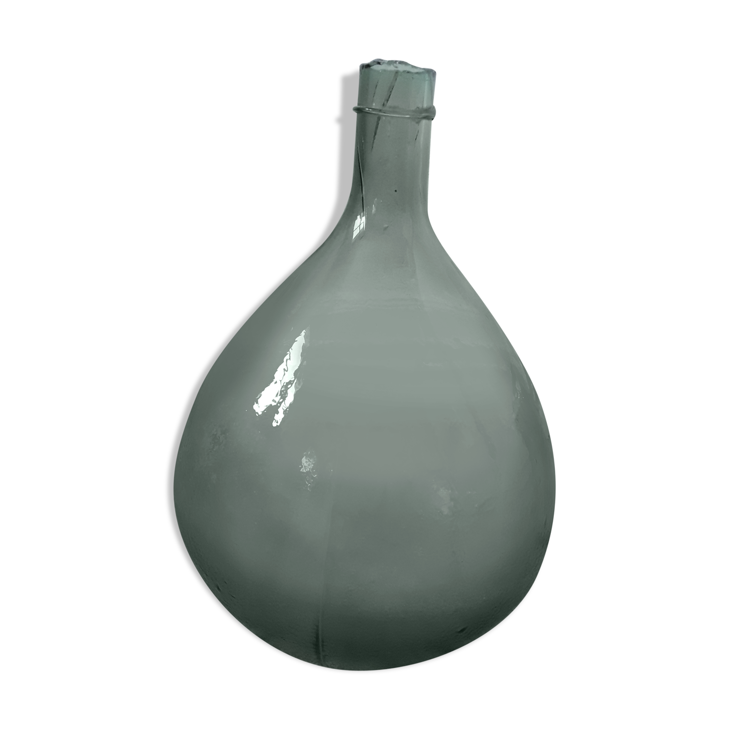 Blown glass 15 L demijohn