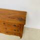 Old inlaid chest of drawers Louis XVI 3 drawers 19th