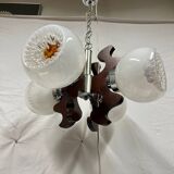 Mazzega design chandelier 1970