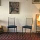 Duo de chaises Colette Gueden années 50