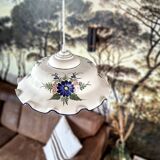 Suspension vintage céramique